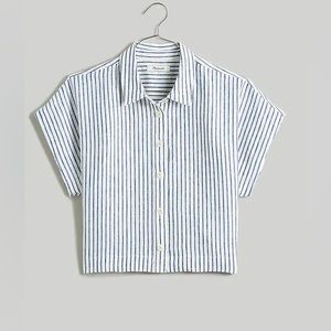 Madewell 100% Linen Dolman Shirt Size Xl